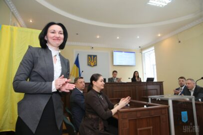 Зображення для публікації 'Головою Вищого антикорупційного суду стала Олена Танасевич'