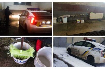 Зображення для публікації 'Справою поліцейських, які були змушені самотужки мити патрульні авто, займеться ДБР'