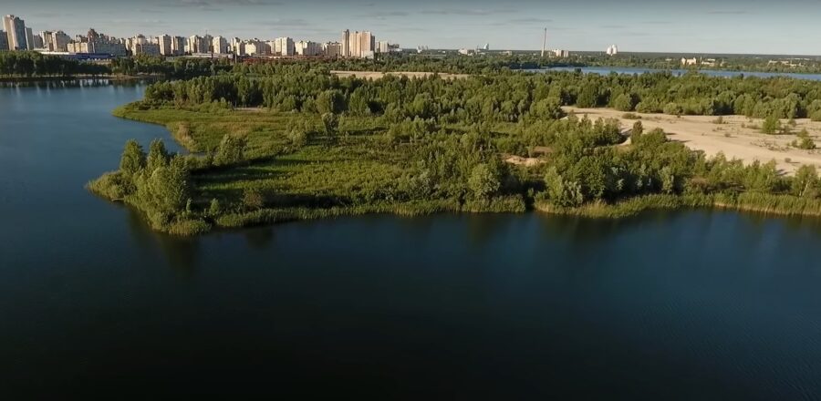 Зображення для публікації 'У проєкті генплану Києва передбачили будівництво у прибережній зоні'