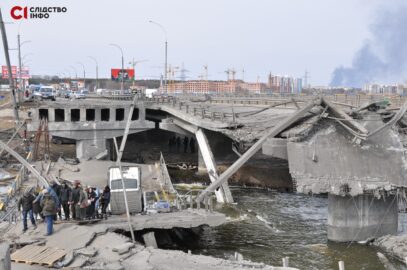Зображення для публікації '«Ми у 2014 році з Донецька пішли з тієї ж причини»: як люди евакуюються з Ірпеня'