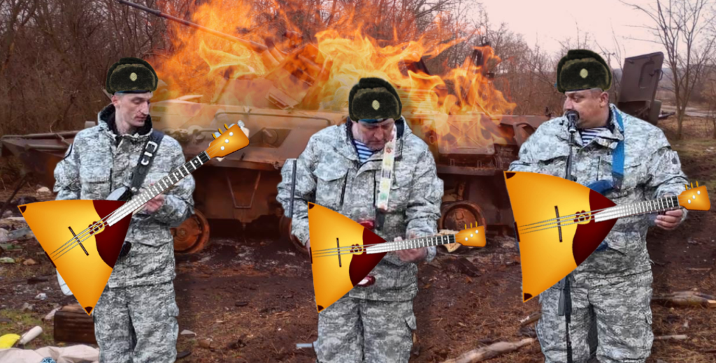 Музичні війська Росії: як російський військовий ансамбль розважав окупантів-вбивць під Гостомелем