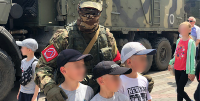 Image for publication 'Evidence of genocide: how Russian occupiers recruit and kidnap Ukrainian children'
