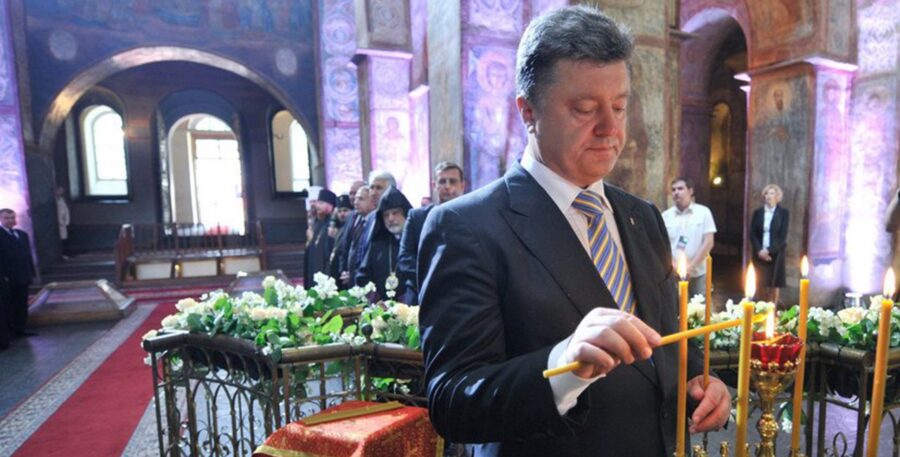 Зображення для публікації 'Родина Порошенків причетна до побудови храму УПЦ МП у центрі Києва'