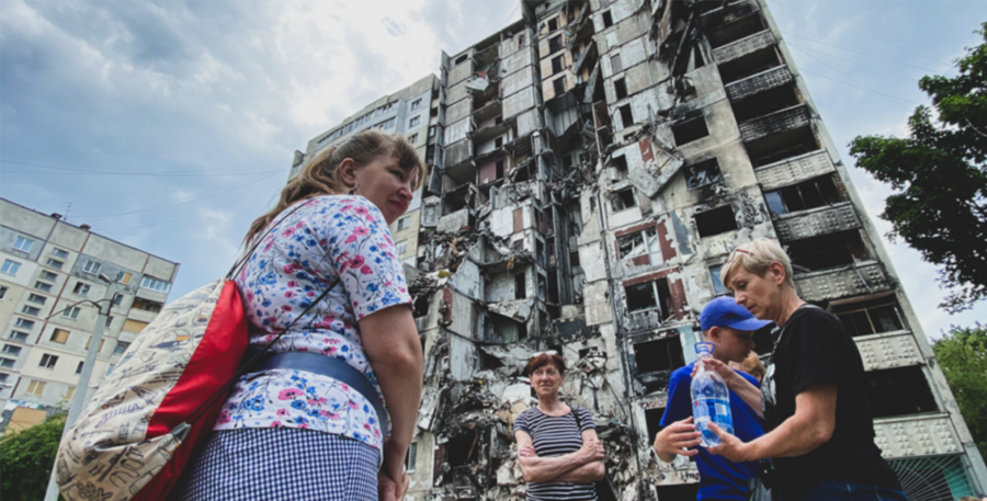 Зображення для публікації 'У Харкові демонтаж частини пошкодженої багатоповерхівки доручили новоствореній фірмі. З держбюджету виділять 17 мільйонів гривень'